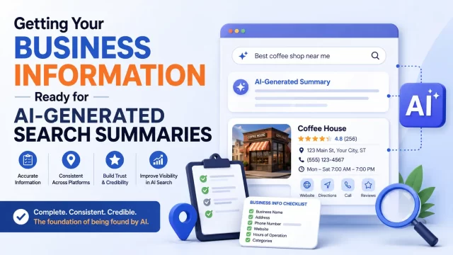 Getting Your Business Information Ready for AI-Generated Search Summaries