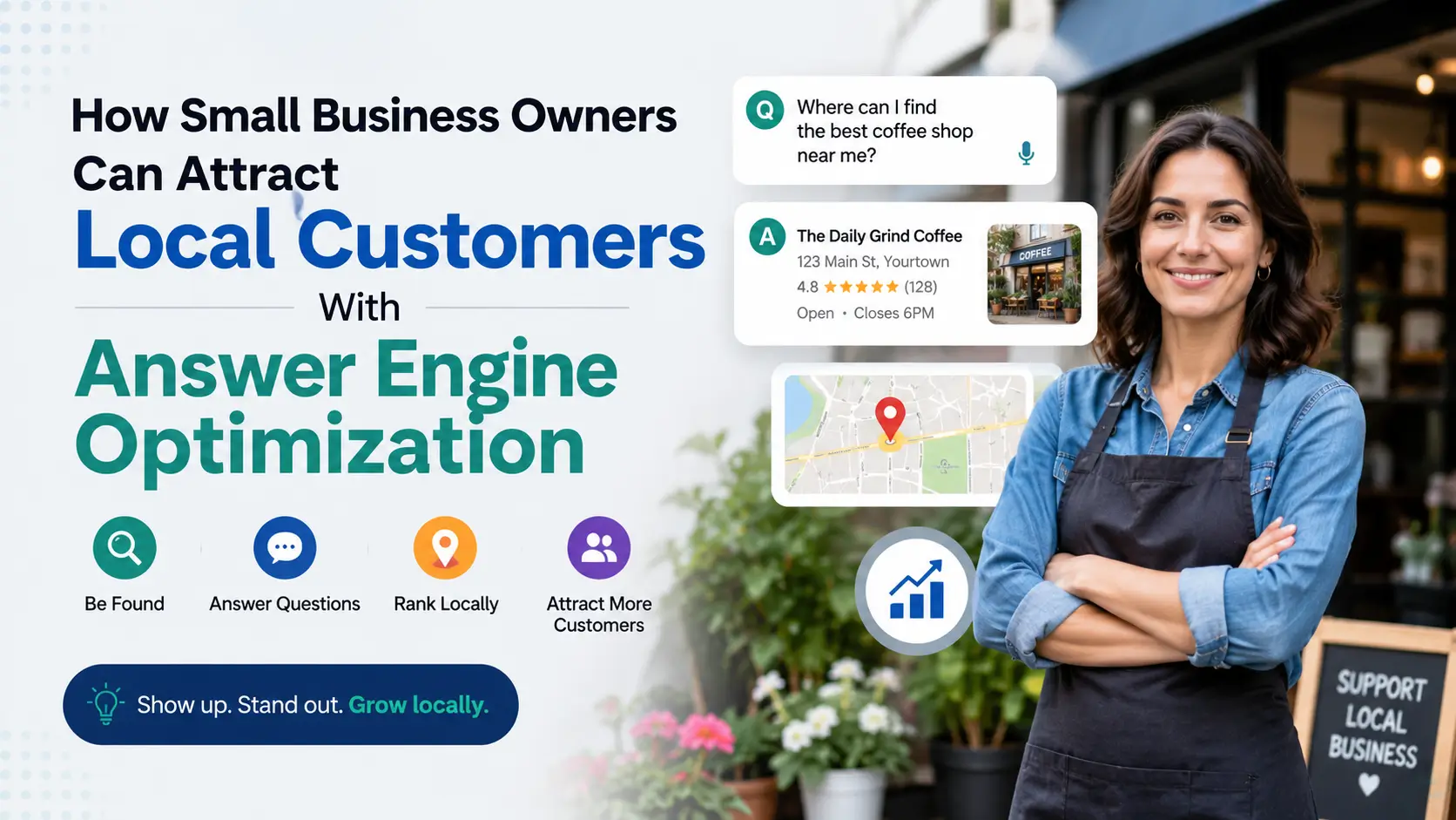 How Small Business Owners Can Attract Local Customers With Answer Engine Optimization